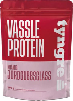 Tyngre Vassle Krämig Jordgubbsglass, 900g