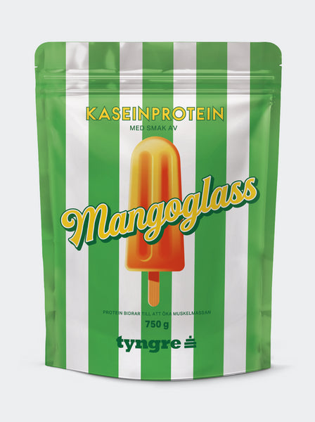 Tyngre Kasein Mangoglass 750g
