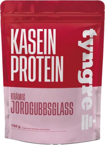 Tyngre Kasein Krämig Jordgubbsglass, 750g