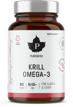 Pureness Krill Omega-3, 60 kapslar