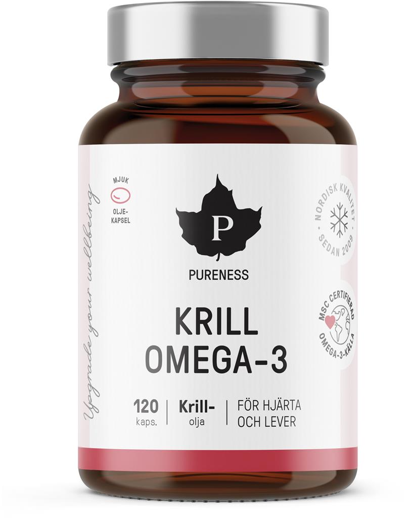Pureness Krill Omega-3, 120 kapslar