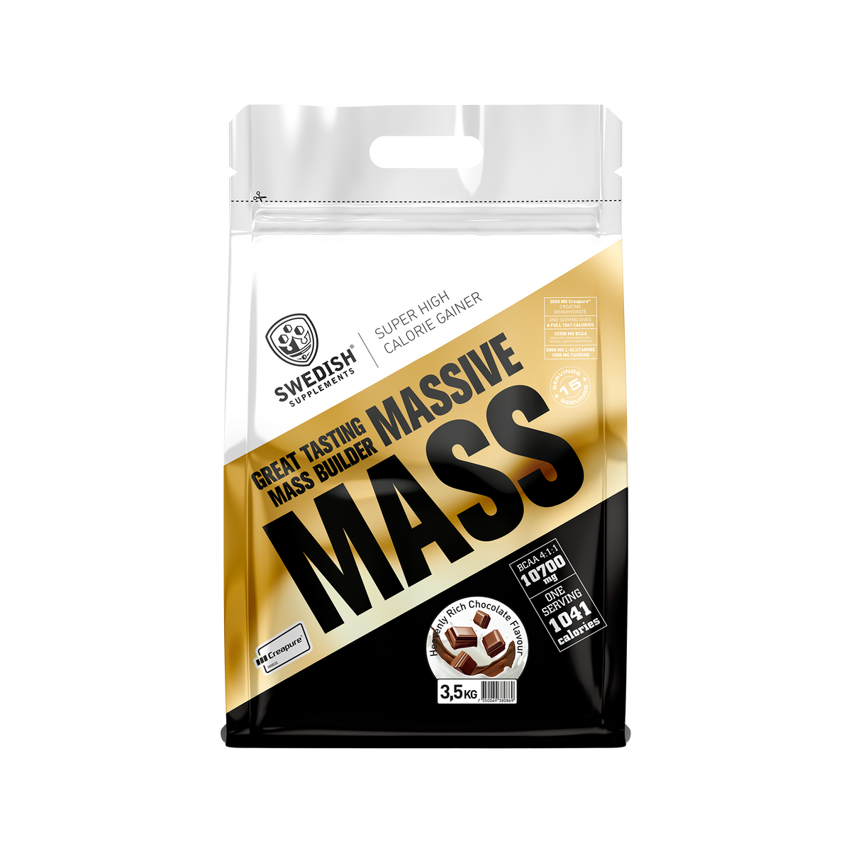 Massive Mass Heavenly Rich Chocolate, 3500g