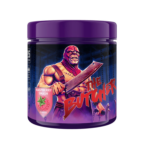 Swedish Supplements The Butcher PWO  Raspberry Smash 425g