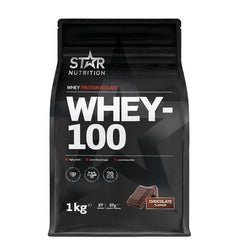 Whey-100 Vassleprotein 1 kg Choklad