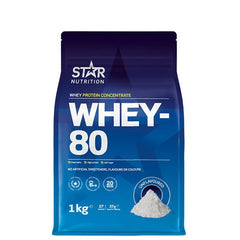 Whey-80 Vassleprotein 1 kg Naturell