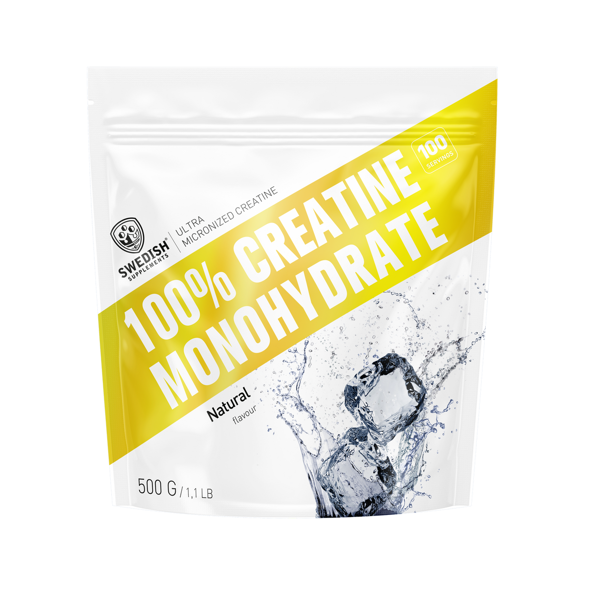 Swedish Supplements Creatine Monohydrate 500 g