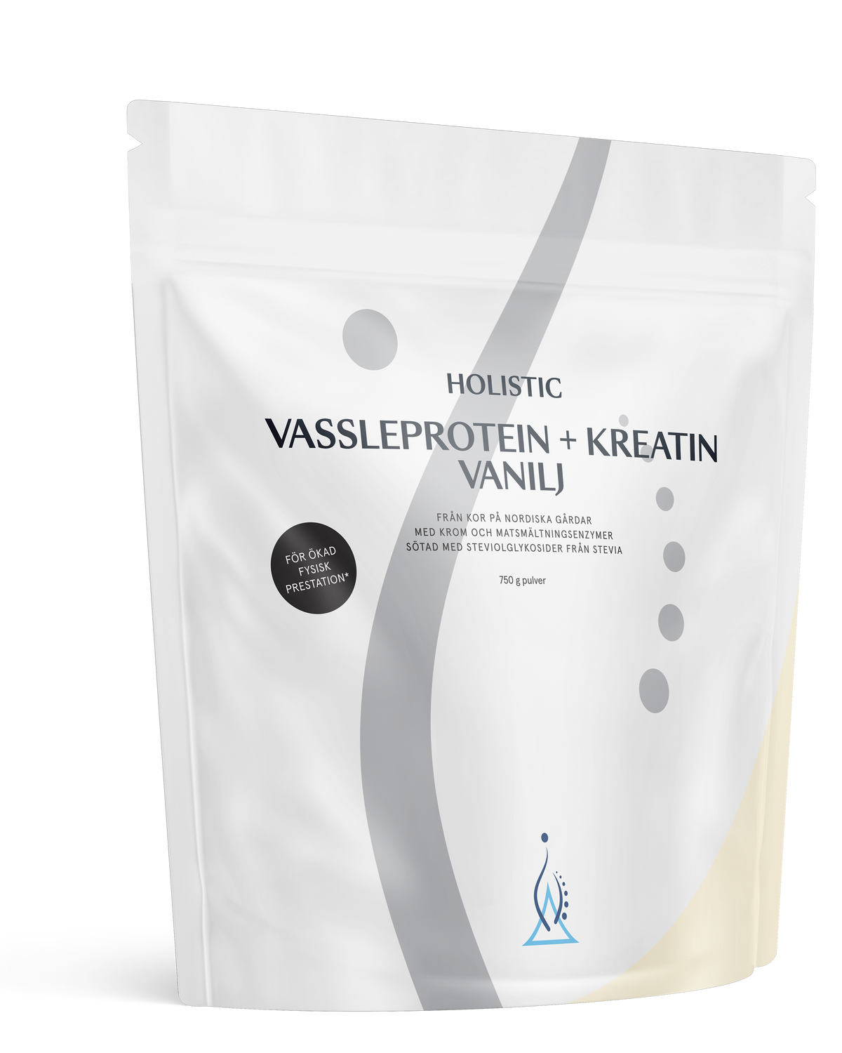 Holistic Vassleprotein + Kreatin Vanilj 750 g