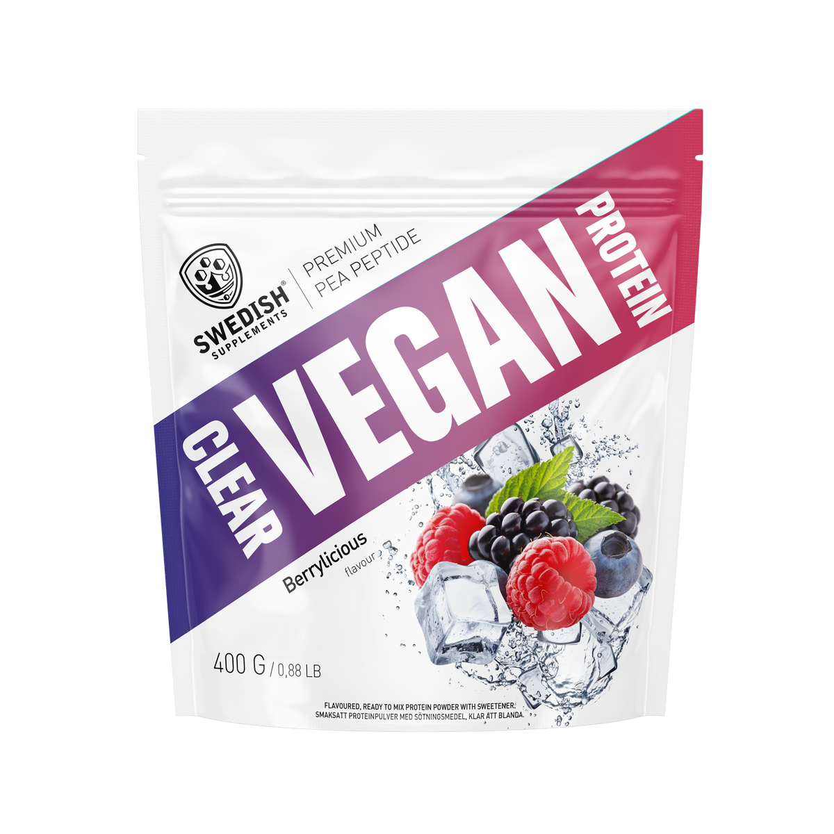 Clear Vegan Protein Berrylicious 400g