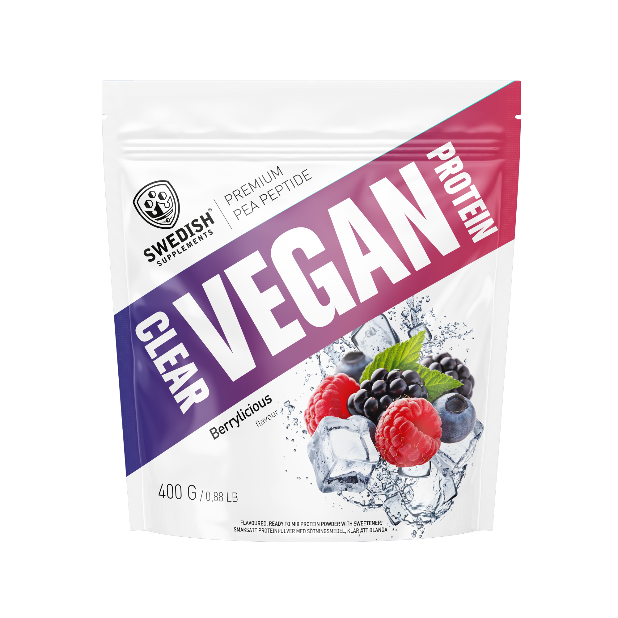 Clear Vegan Protein Berrylicious 400g