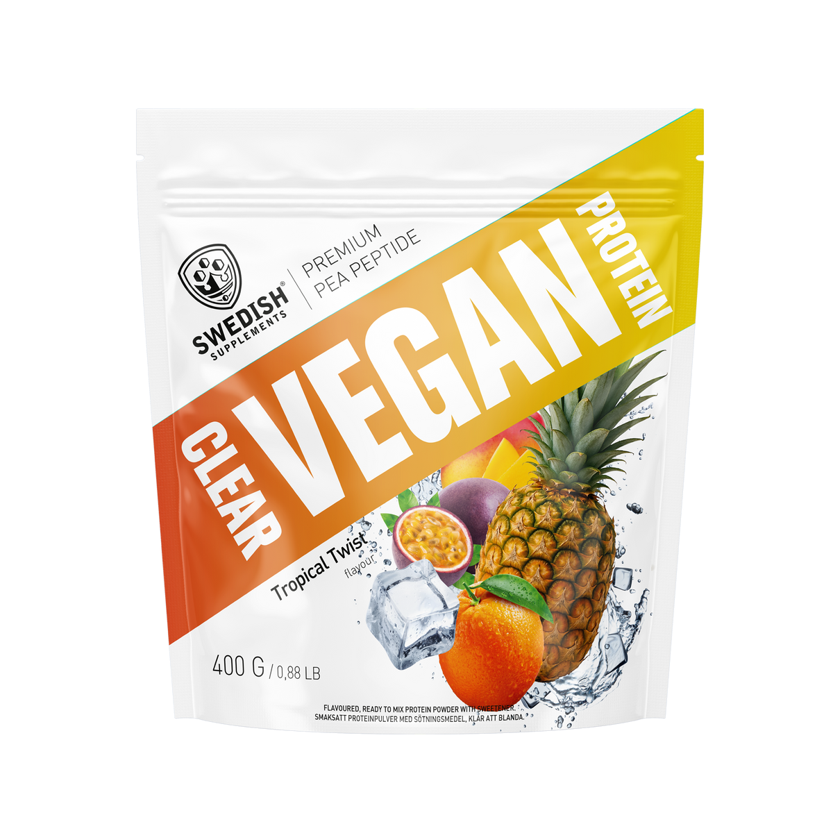 Clear Vegan Protein Tropical Twist 400g