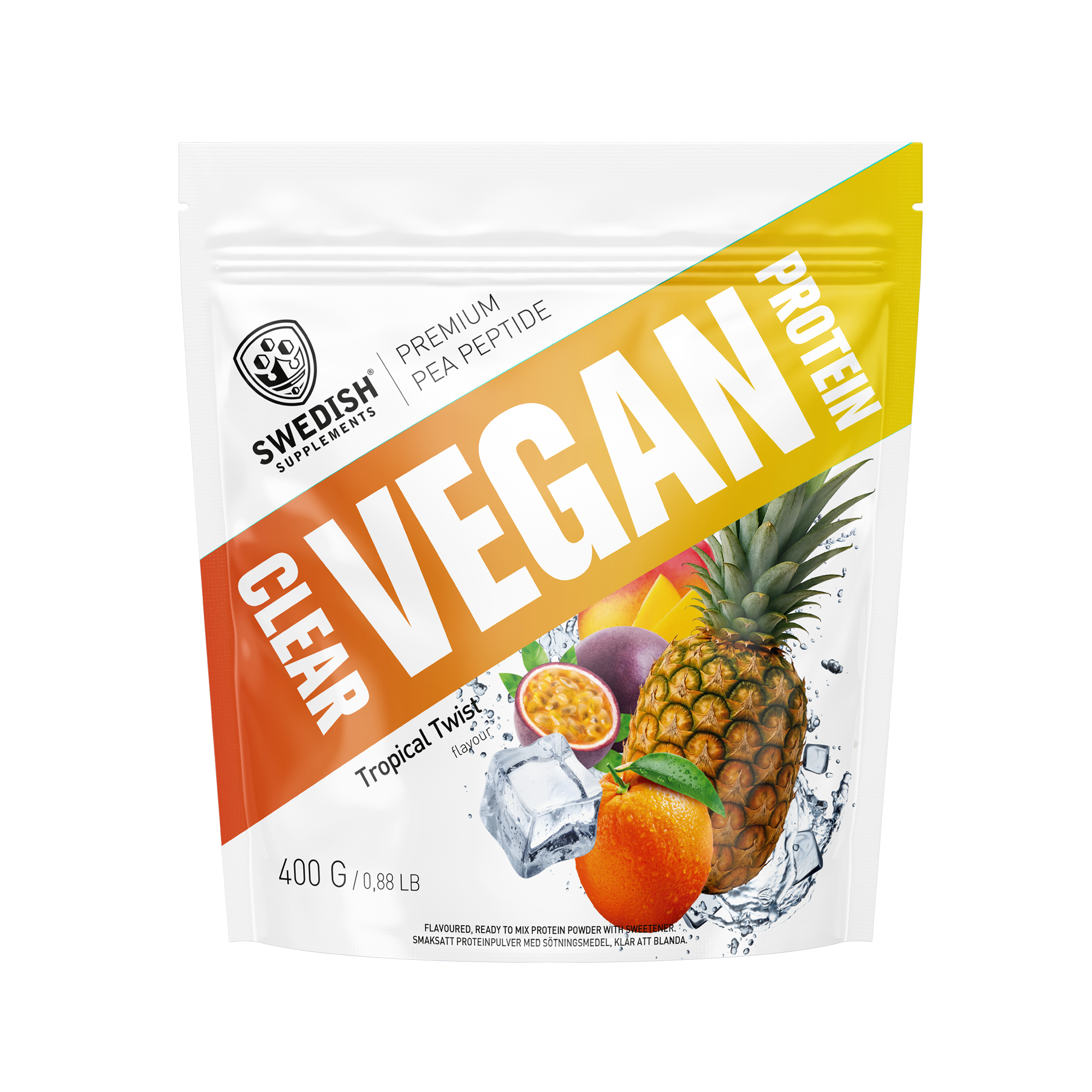 Clear Vegan Protein Tropical Twist 400g