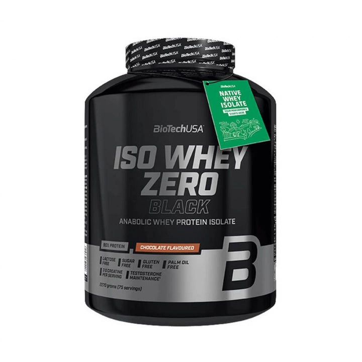 BiotechUSA Iso Whey Zero Black Vassleproteinisolat 1816g Chocolate