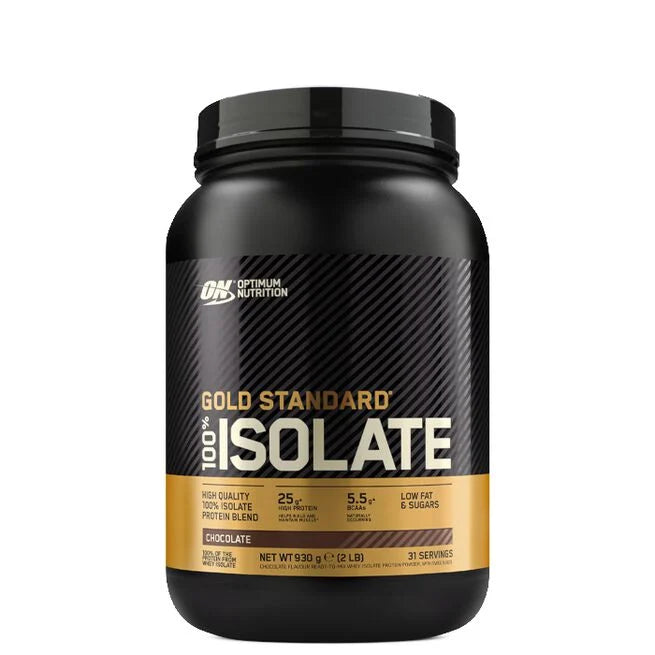 Optimum Nutrition Gold Standard 100% Isolate Vassleproteinisolat 930 g, Chocolate