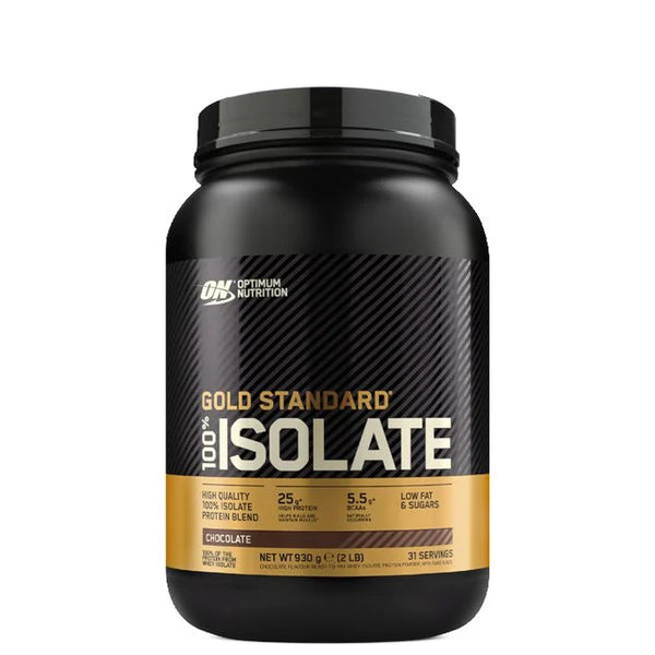 Optimum Nutrition Gold Standard 100% Isolate Vassleproteinisolat 930 g, Chocolate