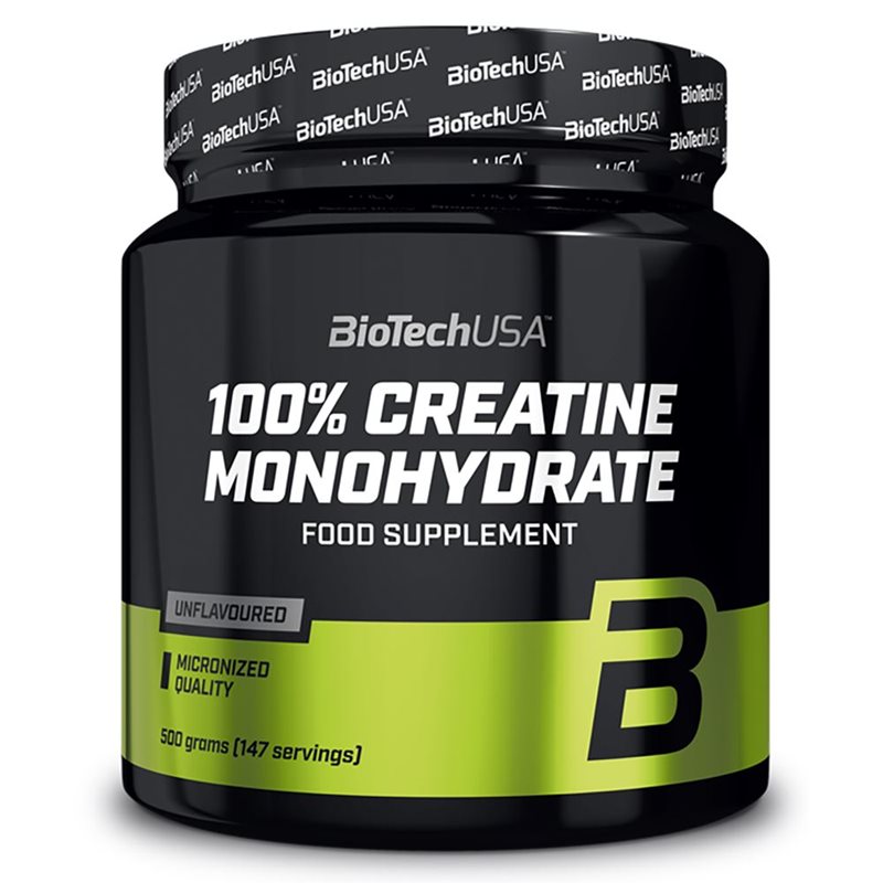 BiotechUSA 100% Creatine Monohydrat 500g
