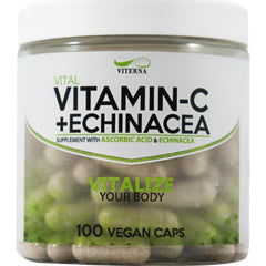 Viterna Vitamin C + Echinacea 100 Kapslar