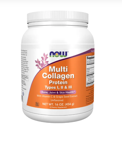 Now Foods Multi Kollagenprotein 454g  Typ I, II & III
