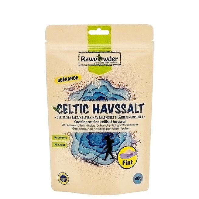 Rawpowder Celtic Havssalt Fint 500g