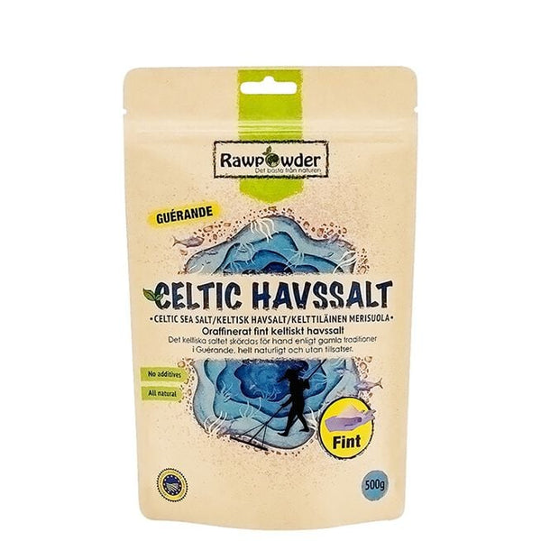 Rawpowder Celtic Havssalt Fint 500g