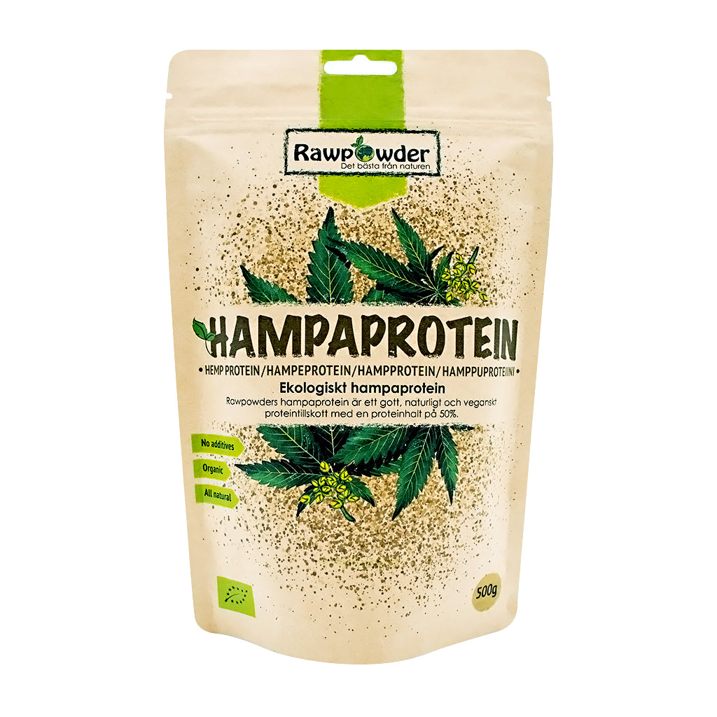Rawpowder Hampaprotein 500g