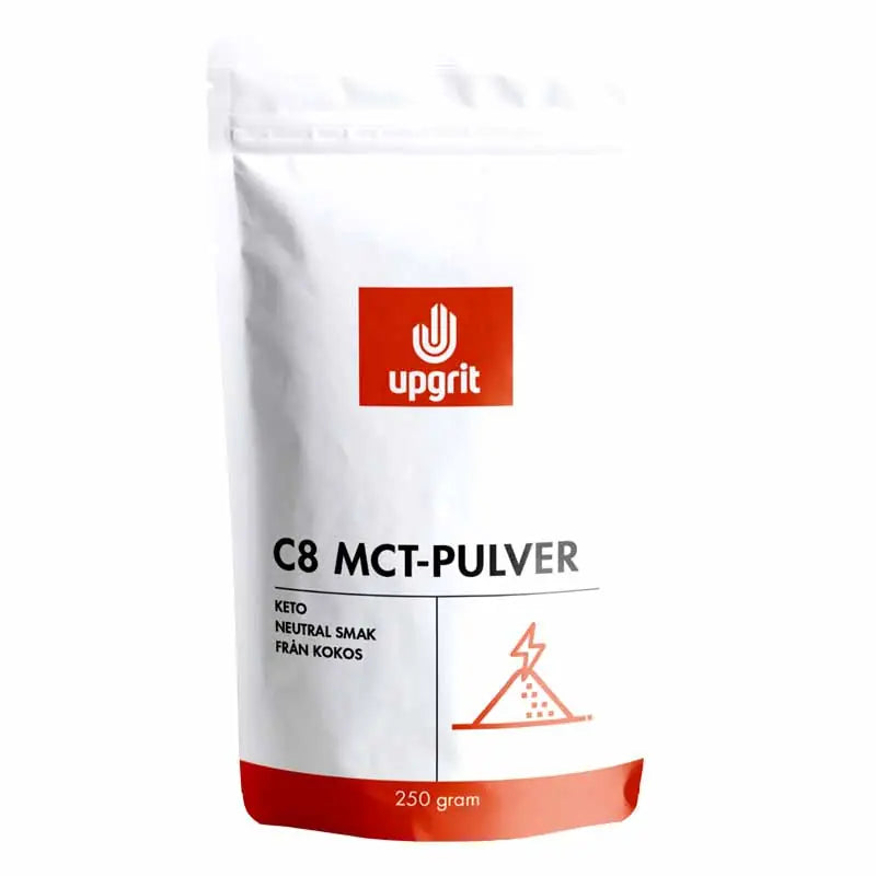Upgrit C8 MCT-pulver 250 gram