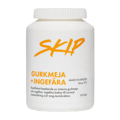 Skip Nutrition Gurkmeja+ Ingefära 100 tabletter