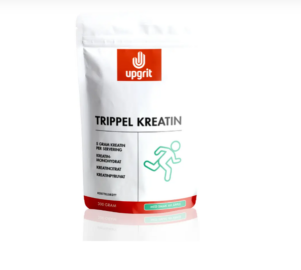 Upgrit Trippel Kreatin Äpple 300 gram