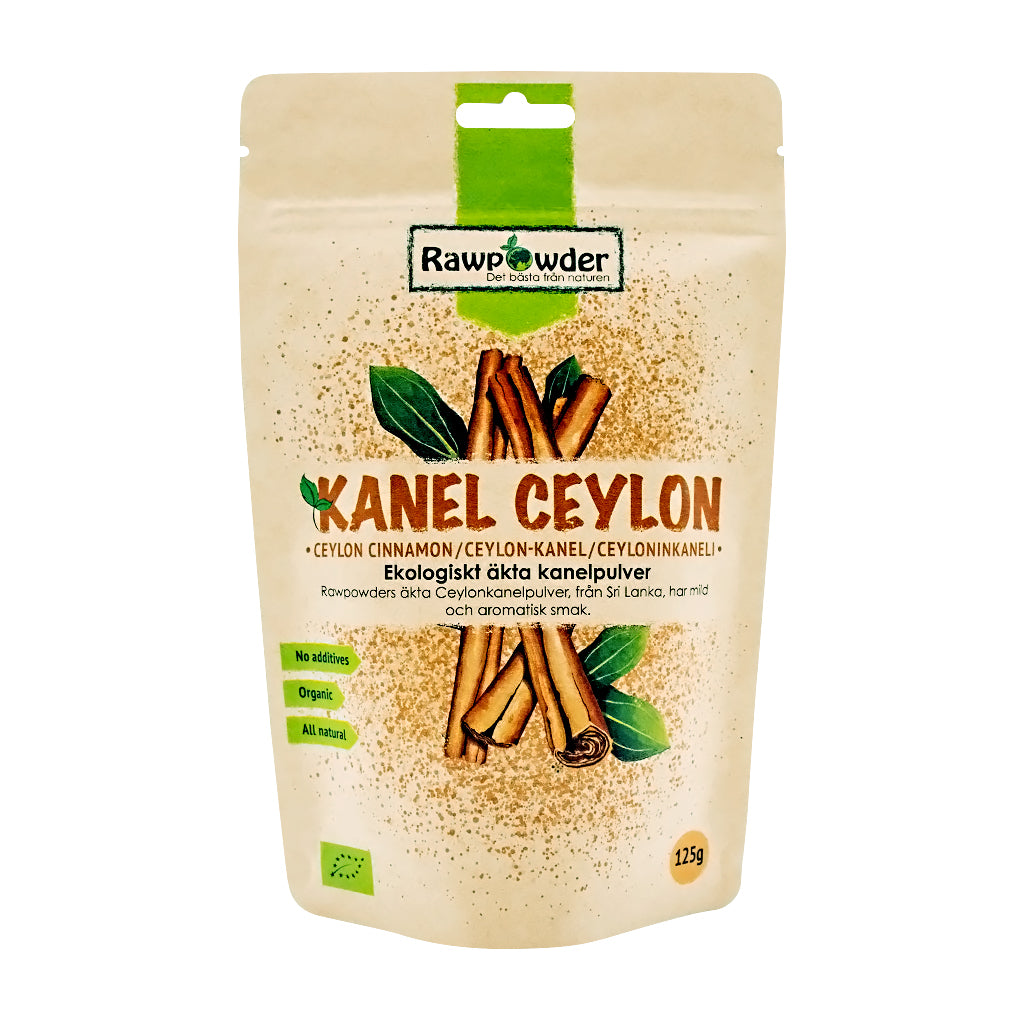 Rawpowder Kanel Ceylon Pulver 125g