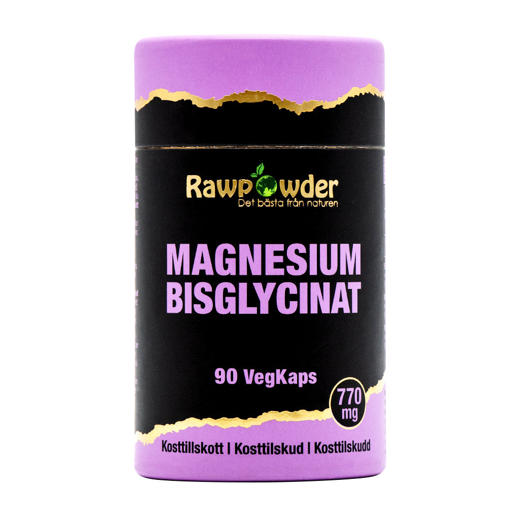 Rawpowder Magnesium Bisglycinat 90 kasplar