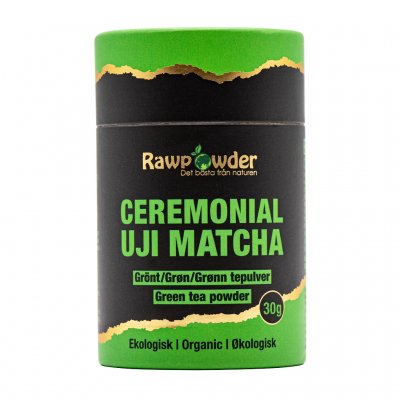 Rawpowder Ceremonial UJI Matcha Pulver 30g