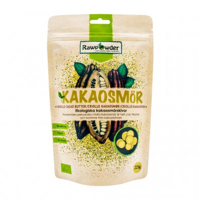 Rawpowder Kakao smör skivor 225g