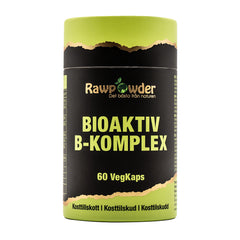 Rawpowder Bioaktiv B-Komplex 60 kapslar