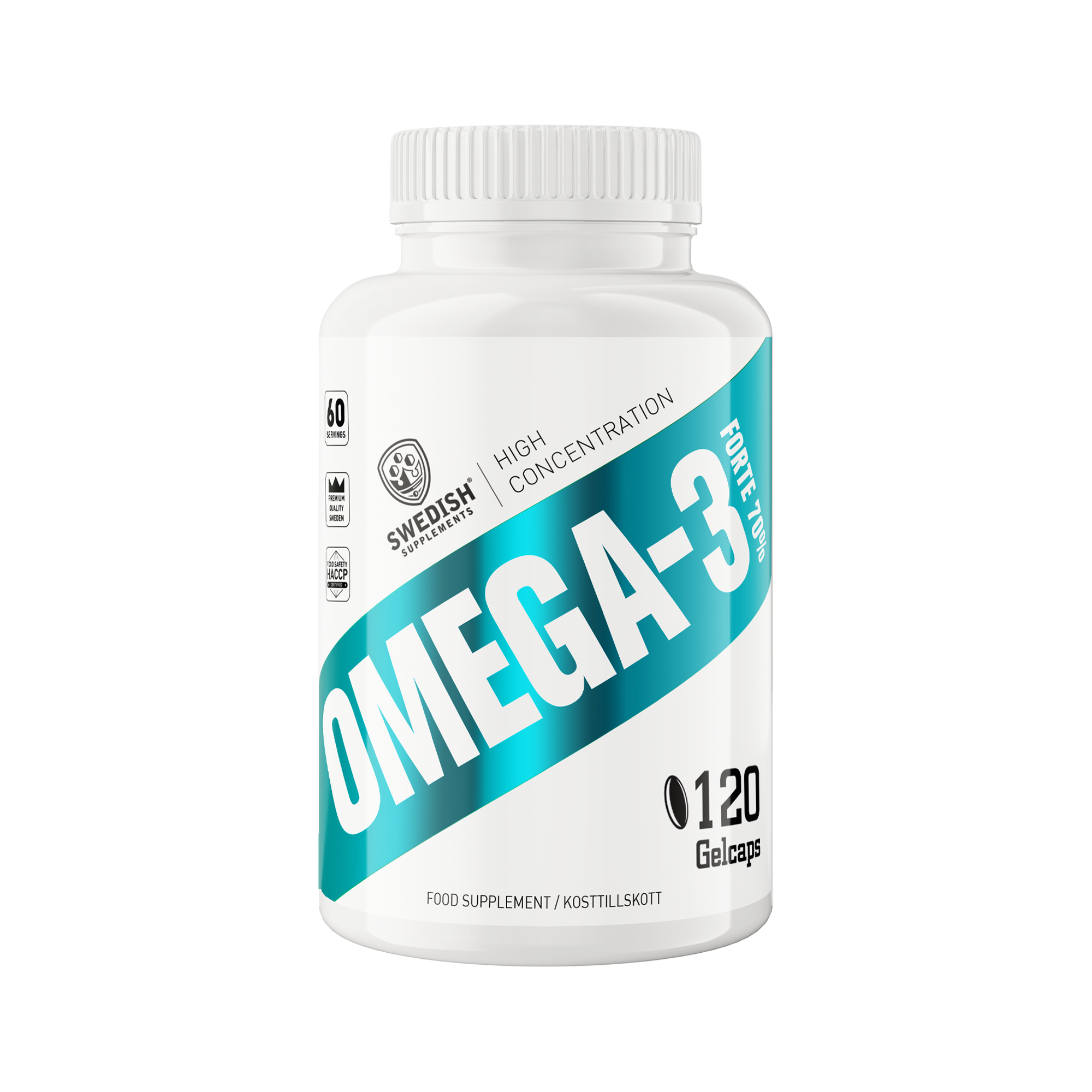 Swedish Supplements Omega 3 Forte