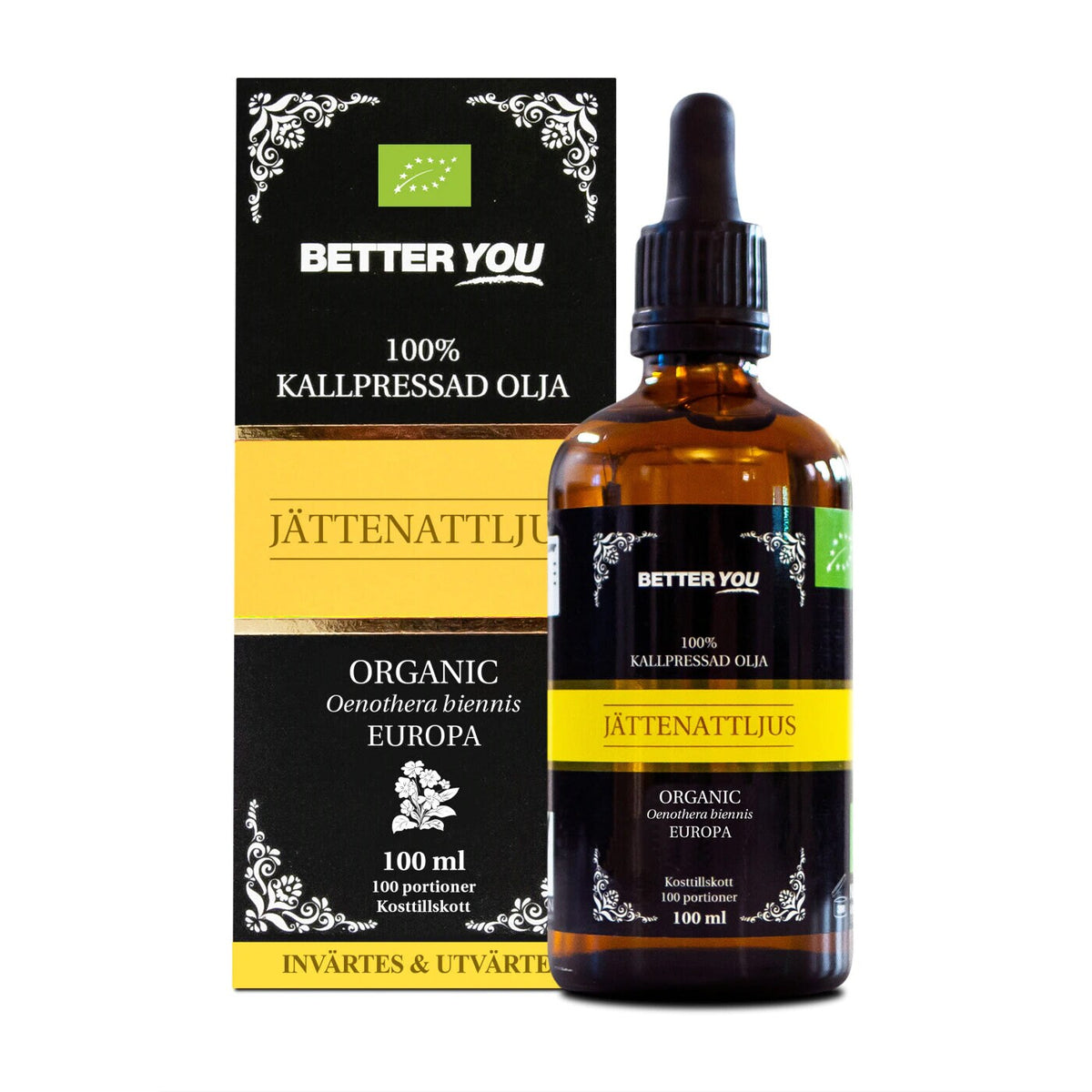 Better You Kallpressad Jättenattljusolja 100 ml