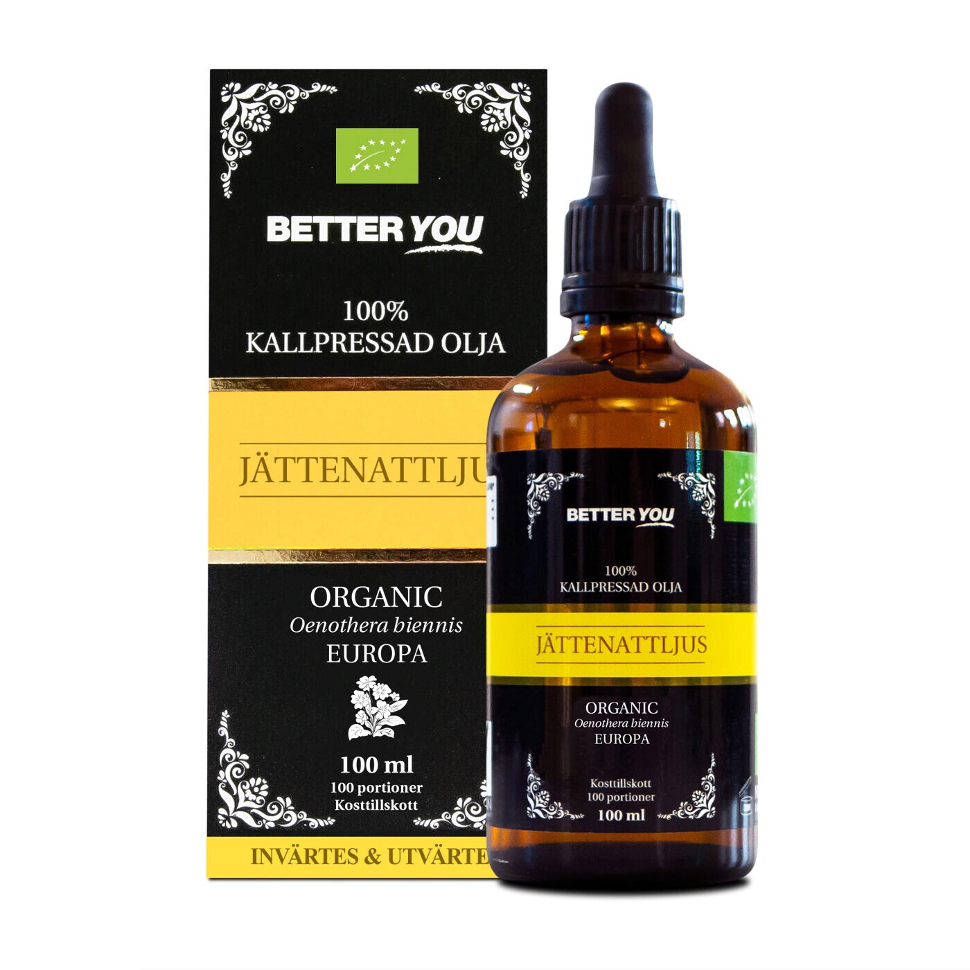 Better You Kallpressad Jättenattljusolja 100 ml