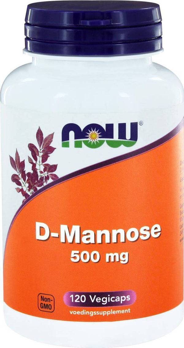 NOW Foods - D-Mannose 500mg 120 caps