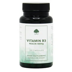 G&G Vitamin B3 Niacin 100mg 120 vegkapslar