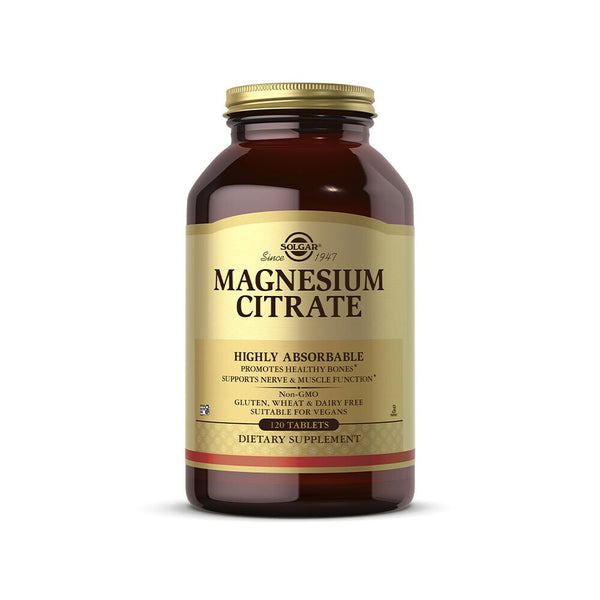 Solgar Magnesium Citrate 120 Tabletter