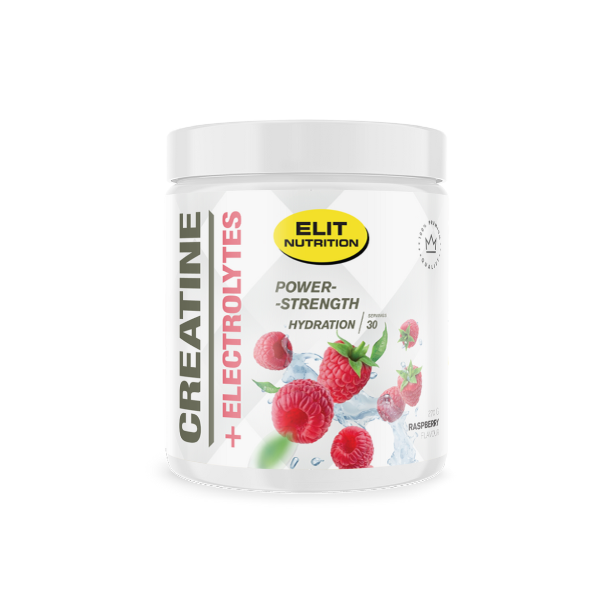 Elit Kreatin + Electrolyter 300g Raspberry