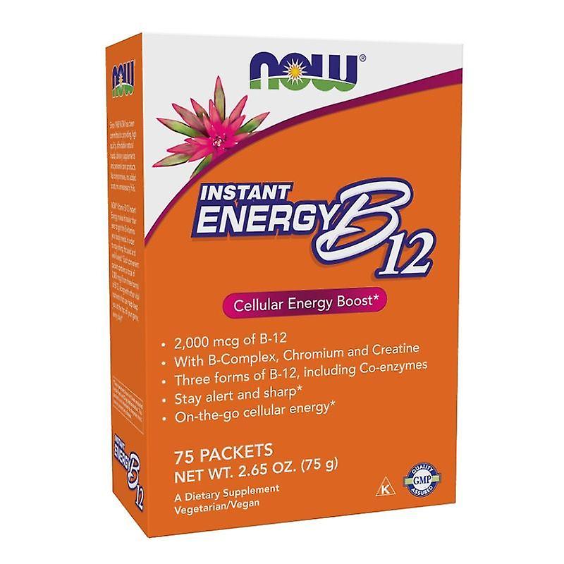 Now Foods Instant Energy B-12 - 75 Packets
