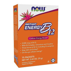 Now Foods Instant Energy B-12 - 75 Packets