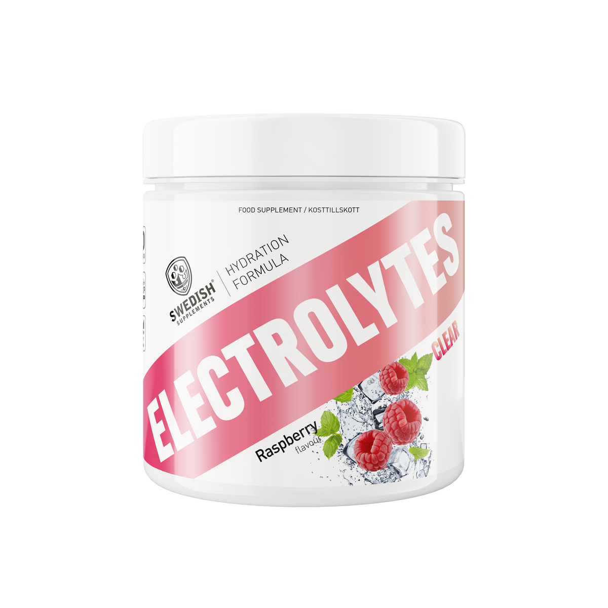 Swedish Supplements Clear Electrolytes 240 g Raspberry