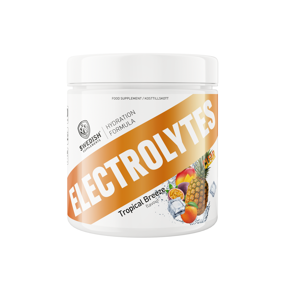 Swedish Supplements Clear Electrolytes 240 g Tropical Breeze