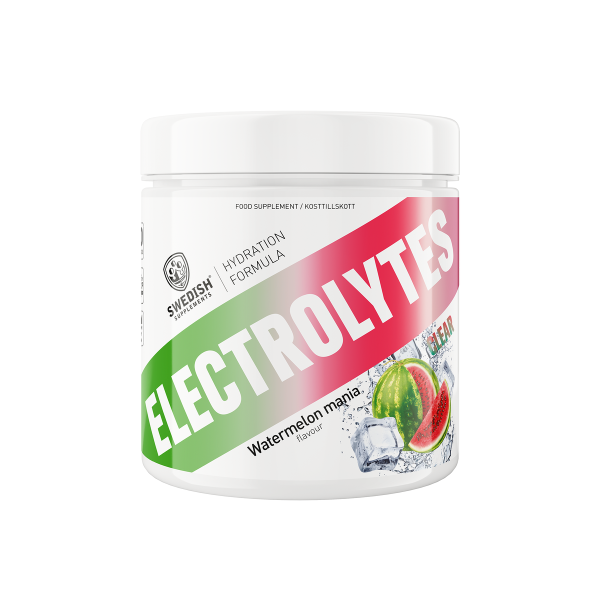 Swedish Supplements Clear Electrolytes 240 g Watermelon Mania
