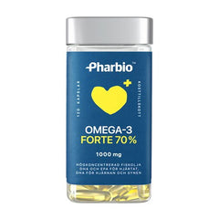Pharbio Omega-3 forte 1000mg 120 kapslar
