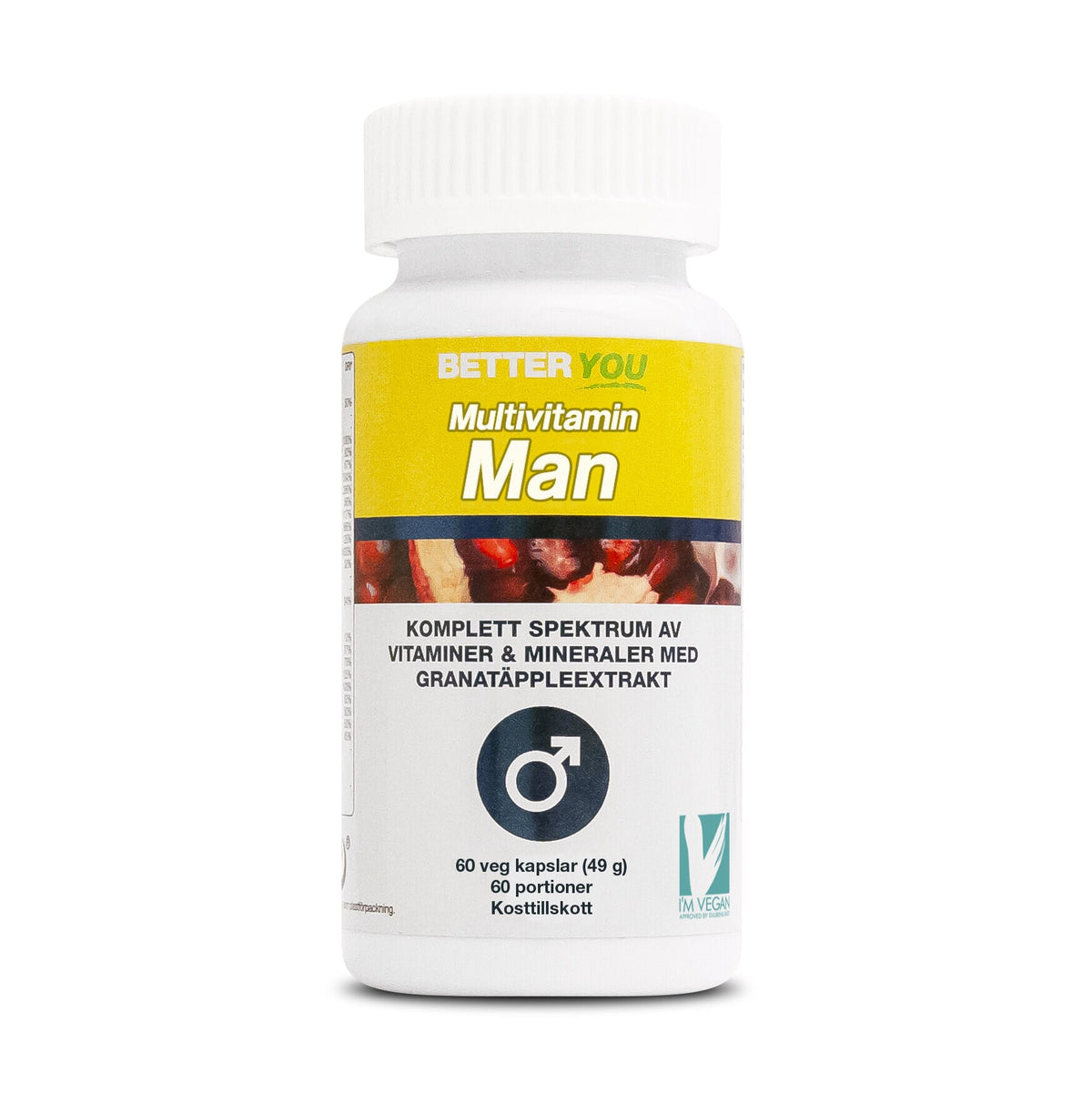 Better You Multivitamin Man 60 kapslar