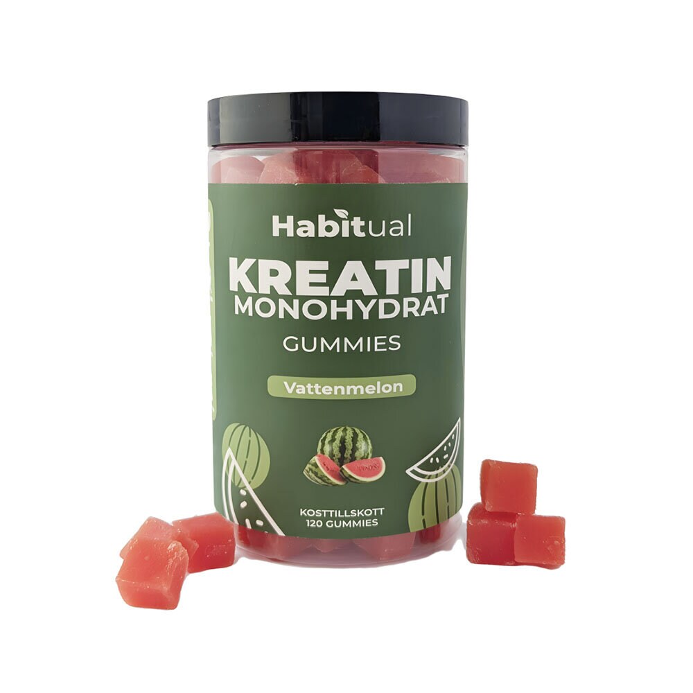 Habitual Kreatin gummies vattenmelon 120st