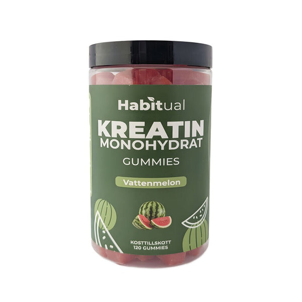 Habitual Kreatin gummies vattenmelon 120st