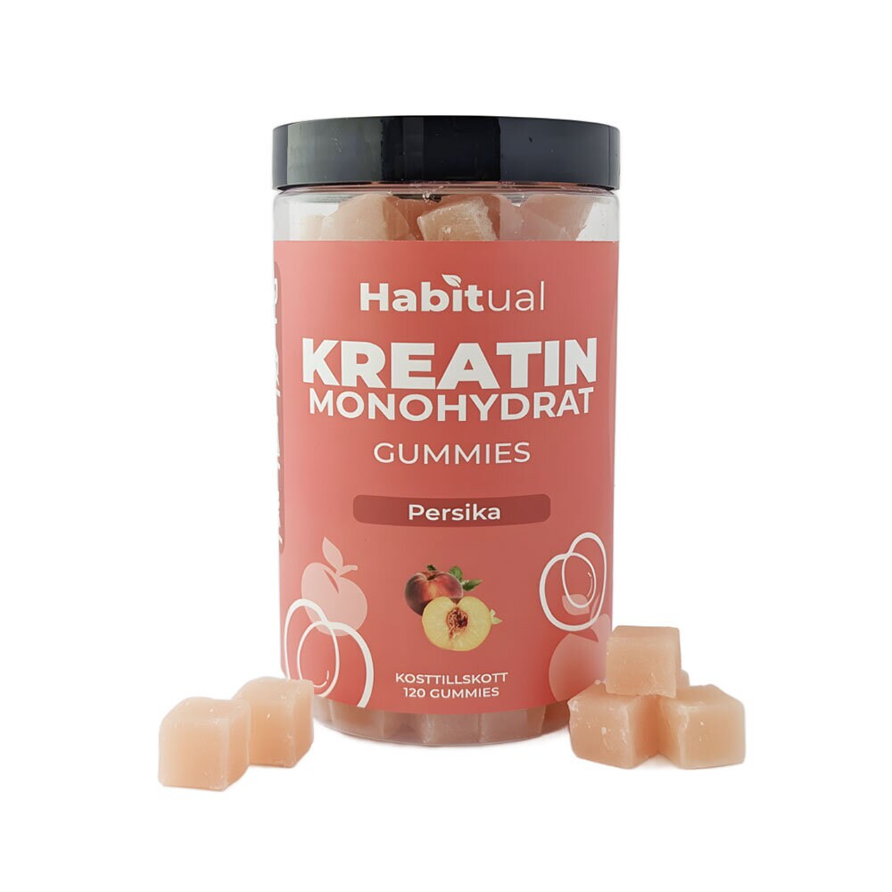 Habitual Kreatin Gummies Peach 120st
