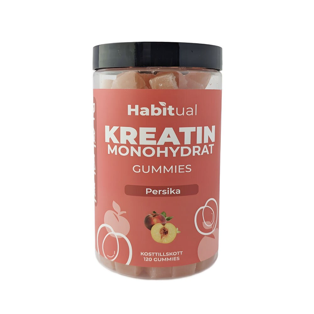 Habitual Kreatin Gummies Peach 120st
